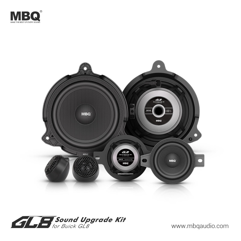 MBQ 别克GL8 专车专用音响套装 11扬声器+低音炮套餐